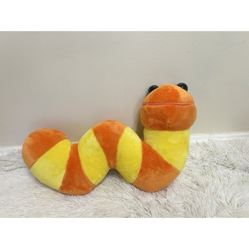 Sesame Street Classic Character Slimey Worm Plush Oscar Pet Sesame Place